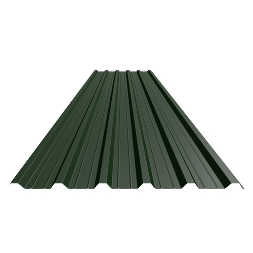 Accord 32/1000 (L) Box Profile 0.7mm Polyester Paint Juniper Green