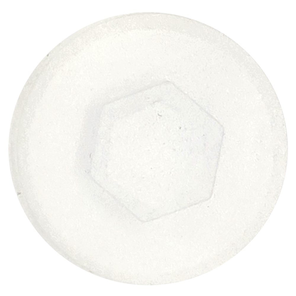 Clear 19mm TEK Caps (100/Bag)