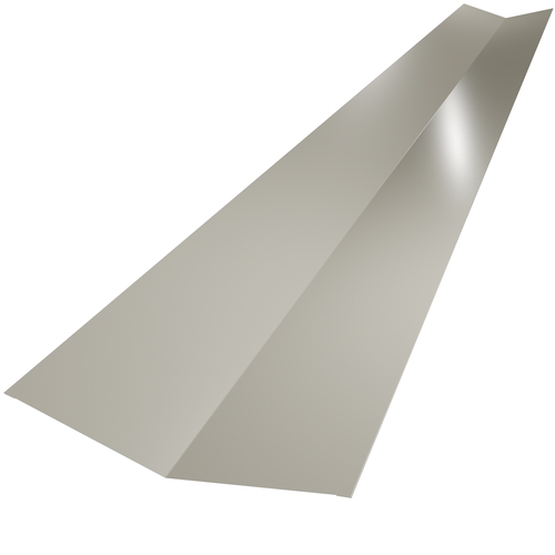 Valley Bottom 3m (200mm x 200mm inc welts) 0.7mm Polyester Paint Goosewing Grey