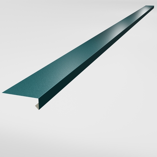 Under Window Cill 3m (100mm x 30mm x 10mm) 0.7mm Plastisol Ocean Blue