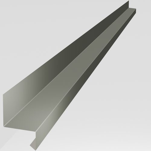 Over Window Drip 3m (50mm x 50mm x 30mm x 10mm) 0.7mm Polyester Paint Goosewing Grey