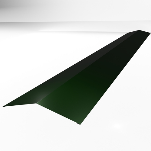 Ridge 3m (200mm x 200mm inc Welts) 0.7mm Polyester Paint Juniper Green