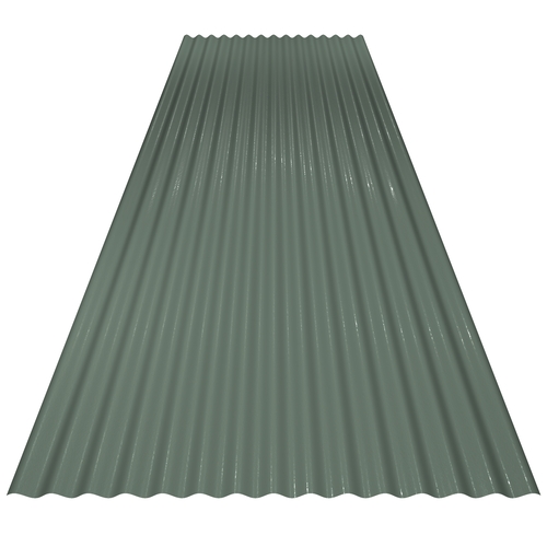 14/3 Corrugated 0.7mm Plastisol Merlin Grey