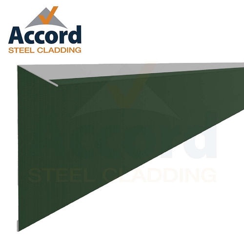 Eaves Flashing 3m (50mm x 170mm inc welts) 0.7mm Polyester Paint Slate Blue