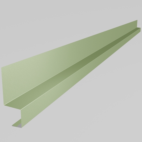 Drip Cill 3m (100mm x 50mm x 50mm x 30mm welted on 30mm edge only) 0.7mm Plastisol Meadowlands