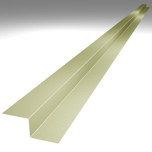 3m Flashing Z Support (50mm x profile height x 50mm) 0.7mm XL Forte Cream