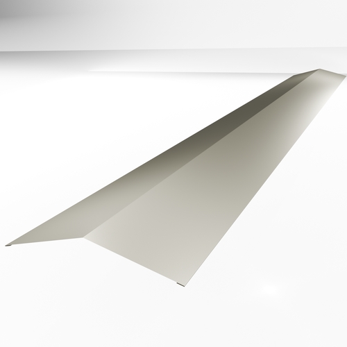 Ridge 3m (200mm x 200mm inc Welts) 0.7mm Polyester Paint Goosewing Grey