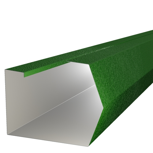 3m Length of Trimline Gutter 0.7mm Plastisol Heritage Green
