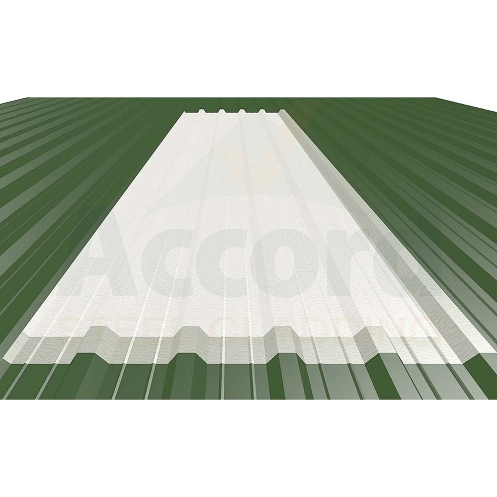 32/1000 (L) GRP Rooflight (Class 3 - 2.44kg) 12ft sheet
