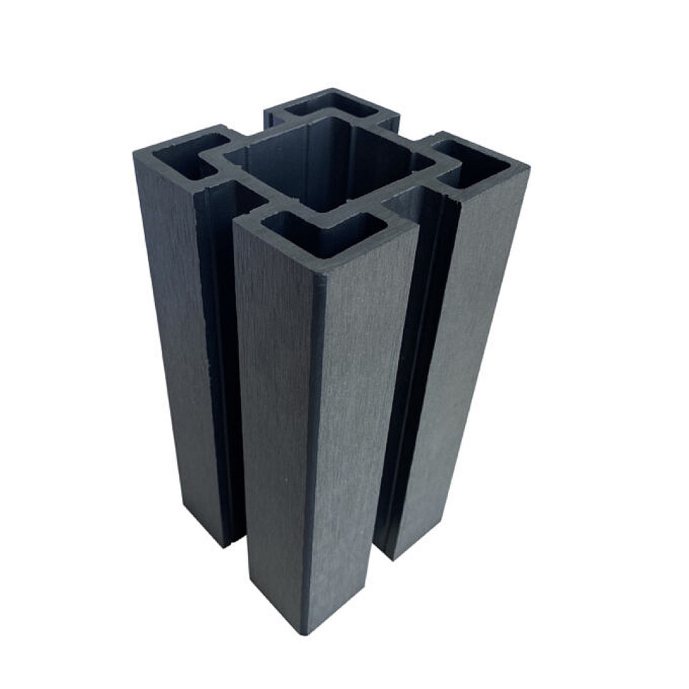 Black 2.4m Universal Composite Post (100 x 100mm)