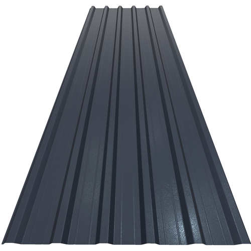 Accord 32/1000 (L) Box Profile 0.5mm Plastisol with anti-condensation liner Slate Blue