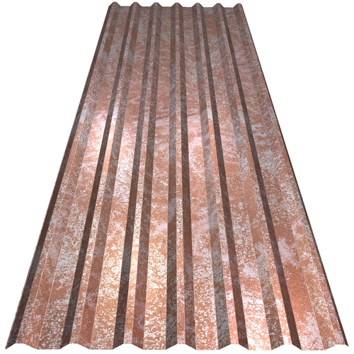 Accord 34/1000 Box Profile 0.7mm Corro-Print Rust Effect