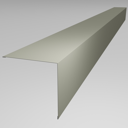 Bargeboard 3m (200mm x 200mm inc Welts) 0.7mm Polyester Paint Goosewing Grey