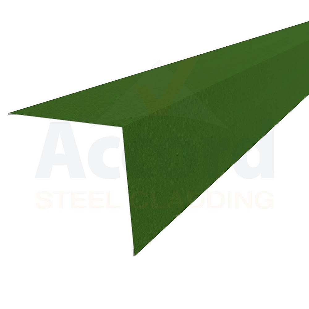 Bargeboard Flashing 0.7mm Plastisol 3m (200mm x 200mm inc welts)