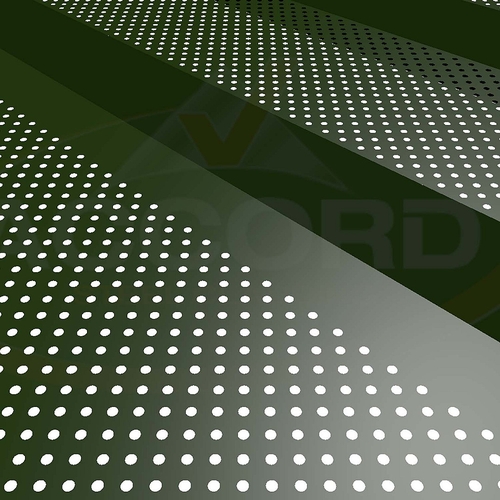 32/1000PW Perforated Wall Profile (no mini ribs) 0.5mm Polyester Paint Slate Blue