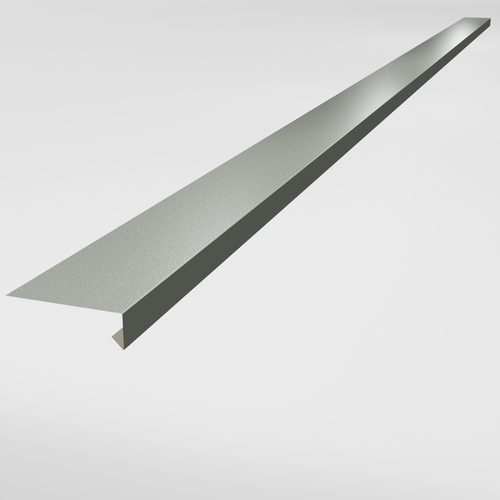 Under Window Cill 3m (100mm x 30mm x 10mm) 0.7mm Plastisol Goosewing Grey