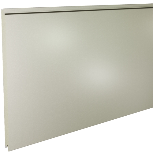 Kingspan KS1000FL Flat 90mm QuadCore (U-Value 0.20 W/m²K) / Outer: Cream XL Forte (0.5mm Plastisol Coated Steel) / Inner: 0.4mm Cleansafe15 Bright White Poly Liner