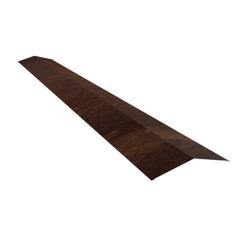 3.0m Corten Ridge Flashing 0.8mm (200mm x 200mm)