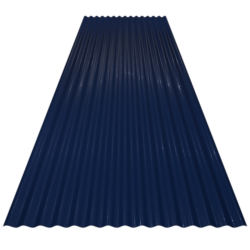 14/3 Corrugated 0.7mm Plastisol Sargasso Blue