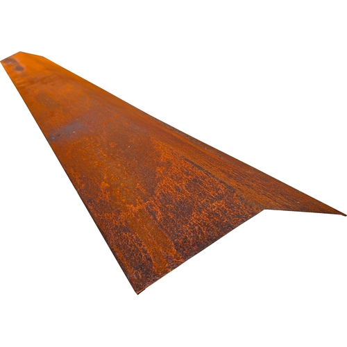 3.0m Corten Ridge Flashing 0.8mm (200mm x 200mm)
