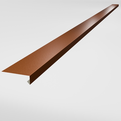Under Window Cill 3m (100mm x 30mm x 10mm) 0.7mm Plastisol Terracotta