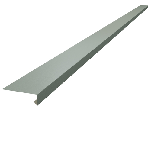 Under Window Cill 3m (100mm x 30mm x 10mm) 0.7mm Plastisol Merlin Grey