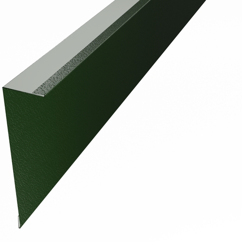 Eaves Insulation Closure 3m (50mm x 170mm inc welts) 0.7mm Plastisol Juniper Green