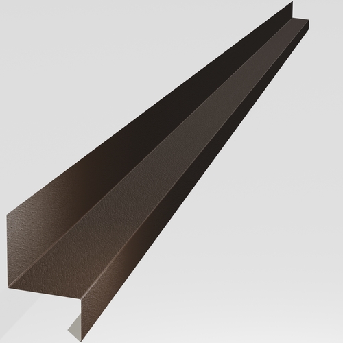 Over Window Drip 3m (50mm x 50mm x 30mm x 10mm) 0.7mm Plastisol Vandyke Brown