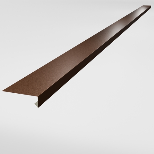 Under Window Cill 3m (100mm x 30mm x 10mm) 0.7mm Plastisol Vandyke Brown