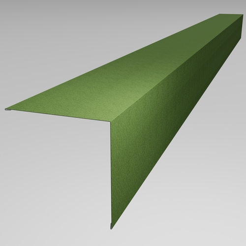 Bargeboard 3m (200mm x 200mm inc Welts) 0.7mm Plastisol Moorland Green