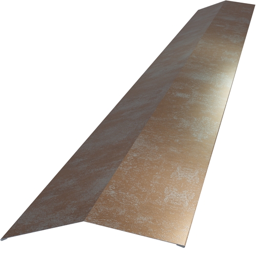 Ridge 3m (200mm x 200mm inc Welts) 0.7mm Corro-Print Rust Effect