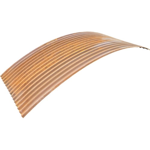 Curved 14/3 Corrugated 0.8mm Corten - Made To Order