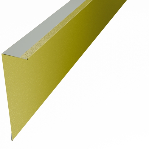 Eaves Insulation Closure 3m (50mm x 170mm inc welts) 0.7mm Plastisol Aztec Yellow