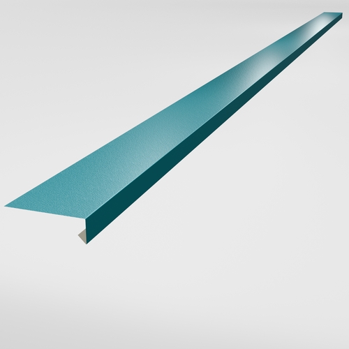 Under Window Cill 3m (100mm x 30mm x 10mm) 0.7mm Plastisol Solent Blue