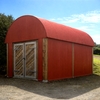 Poppy Red Corrugated Wall Sheets
