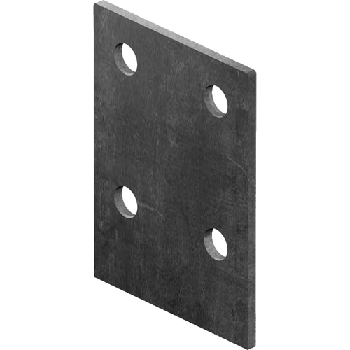Weld On Cleats (to suit Z-Purlin 200mm) - Mild Steel