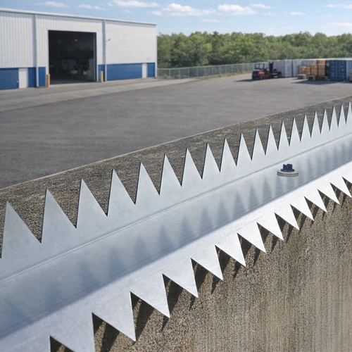 Double Spike Dragons Teeth Razor Guard - 1.800m Galvanised