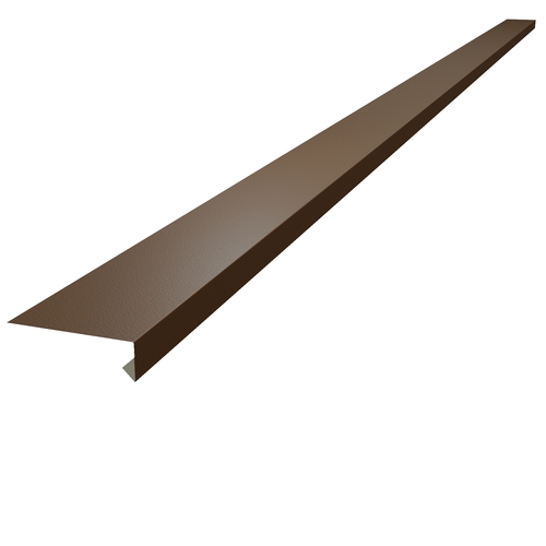 Under Window Cill 3m (100mm x 30mm x 10mm) 0.7mm Plastisol Vandyke Brown