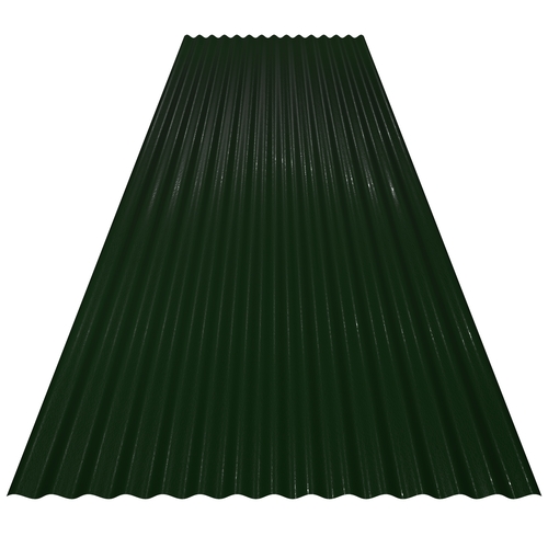 14/3 Corrugated 0.5mm Plastisol Juniper Green