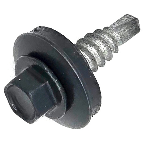 White Powder Coated 22mm Stitch Screws with 16mm Washer(100/bag)