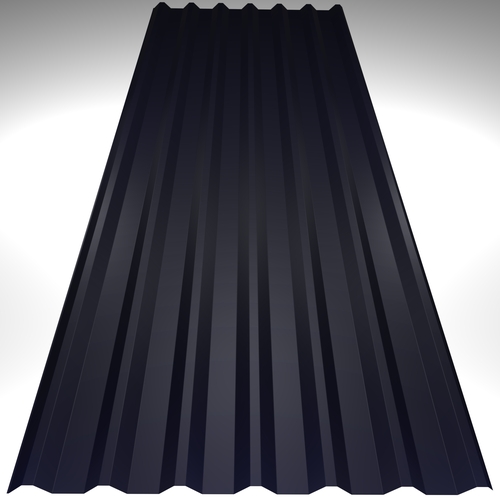 Accord 34/1000 Box Profile 0.5mm Polyester Paint Slate Blue