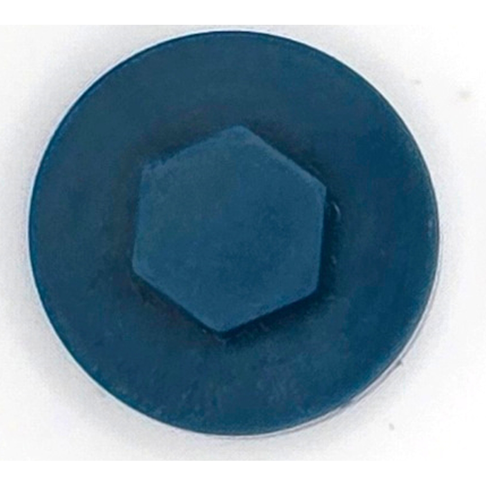 Ocean Blue 19mm Colour Coded Caps (100/Bag)