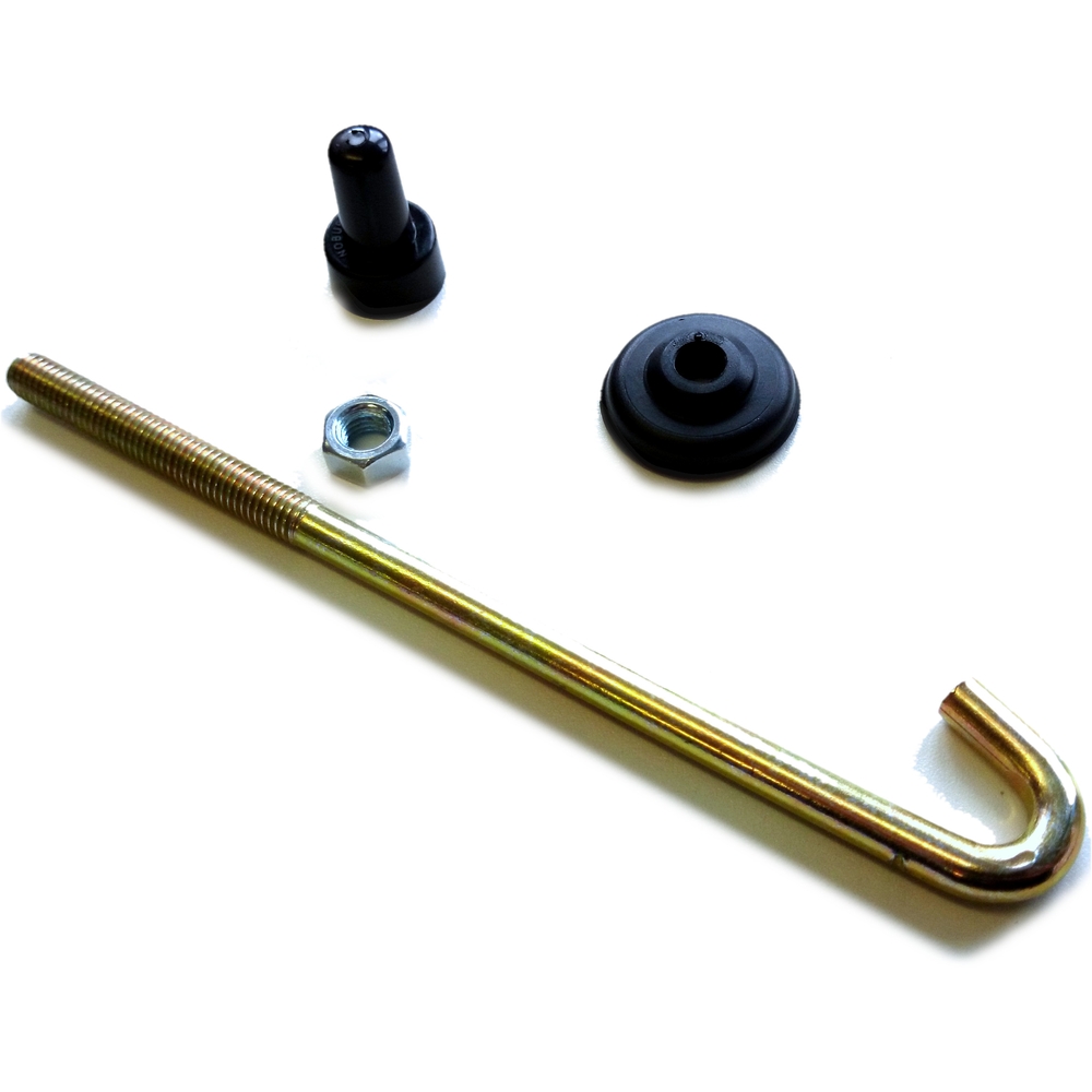 M8 x 170mm Hook Bolt & Nut (200 per Pack)