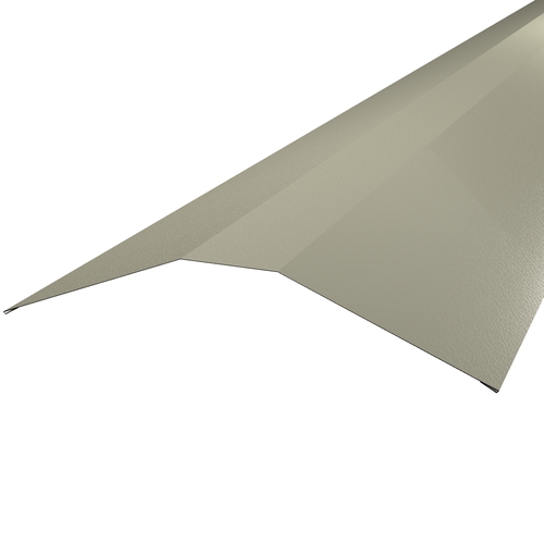 Flat Top Ridge 3m 0.7mm Plastisol Goosewing Grey