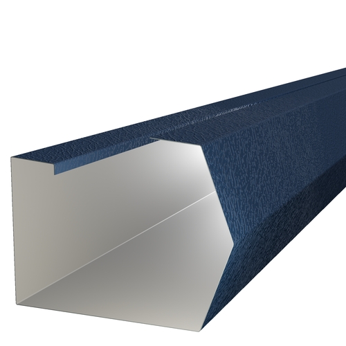 3m Length of Trimline Gutter 0.7mm Plastisol Sargasso Blue
