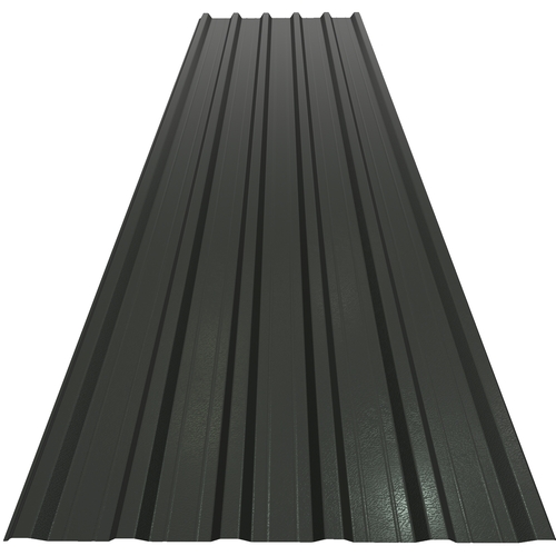 Accord 32/1000 (L) Box Profile 0.7mm Plastisol Coated Steel Tile Grey