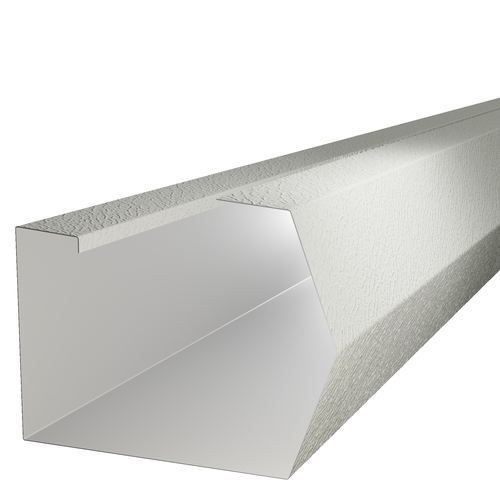 3m Length of Trimline Gutter 0.7mm Plastisol Goosewing Grey