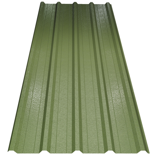 33/254/1016 Box Profile 0.7mm Plastisol Olive Green