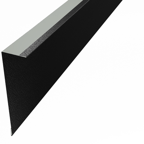 Eaves Insulation Closure 3m (50mm x 170mm inc welts) 0.7mm Plastisol Black