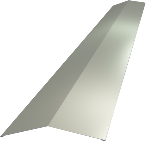 Ridge 3m (200mm x 200mm inc Welts) 0.7mm Polyester Paint Goosewing Grey